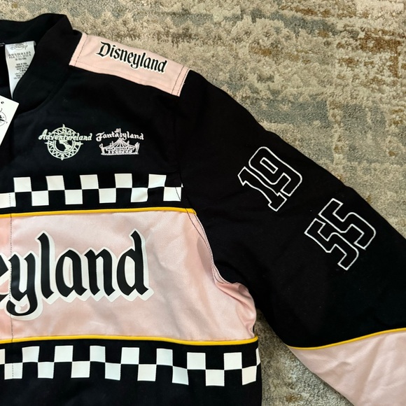 Disneyland Racing Jacket Disney Castle Princess Varsity NWT - Picture 11 of 11